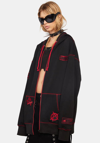 Sinner Made Oversized Hoodie
