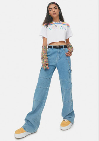 Big Idea Paneled Skater Jeans