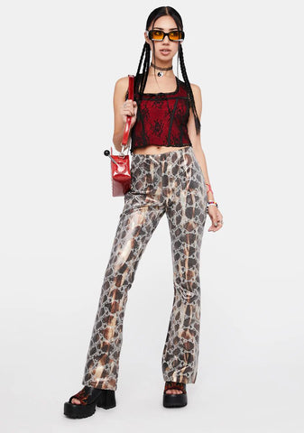 Snakes & Ladders Flare Pants