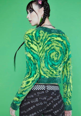 Warped Universe Fuzzy Sweater