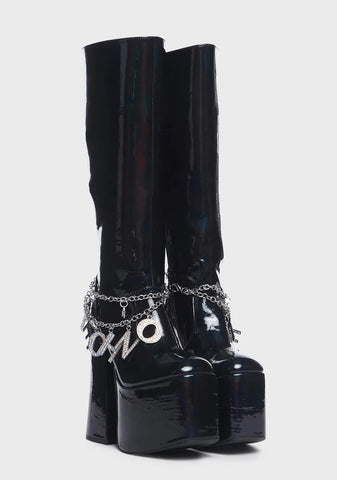 Tech-No For An Answer Platform Boots