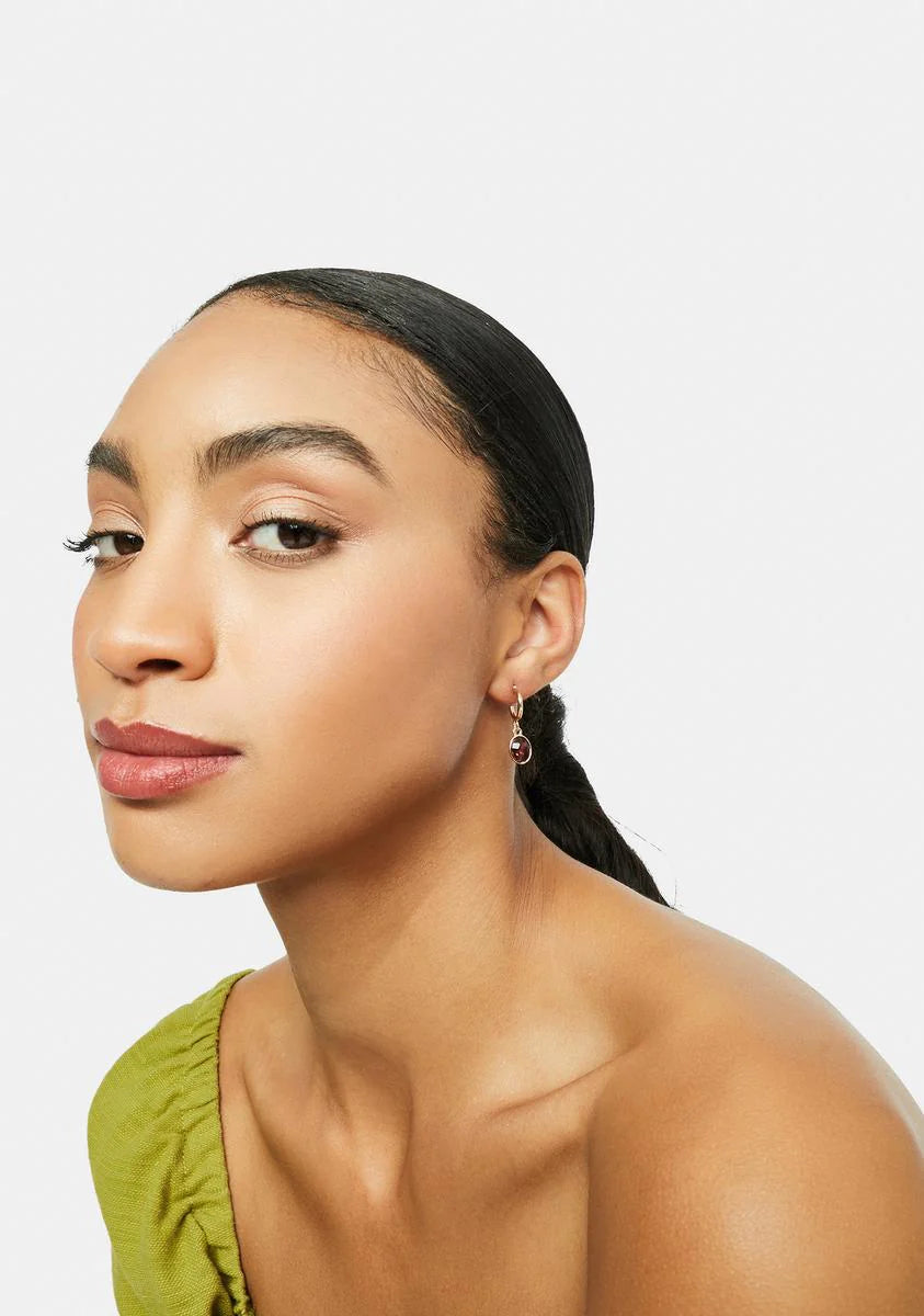 Bad Girls Club Rhinestone Earring Set