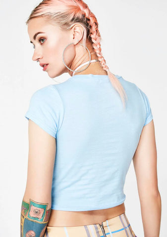 Dump Him Cropped Tee