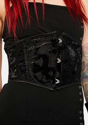 Dragon Pattern Cincher