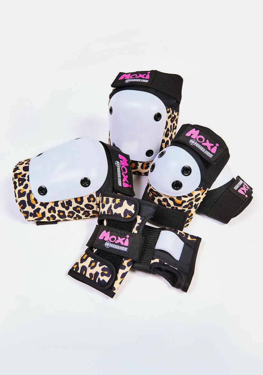 Leopard Moxi Six Pack Pads Set