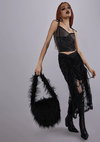 Knew All Along Faux Fur Bag