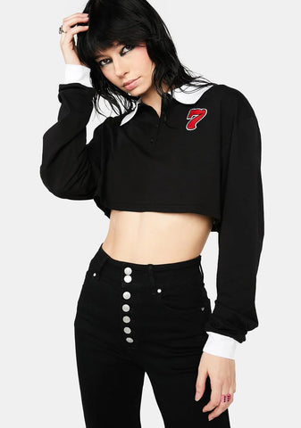 Lucky Number Crop Top