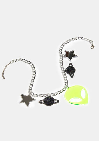 Neon Out Of Space Necklace