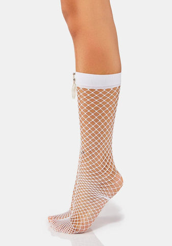 Out Of This World Fishnet Socks
