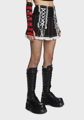 Danger Zone Distressed Gloves