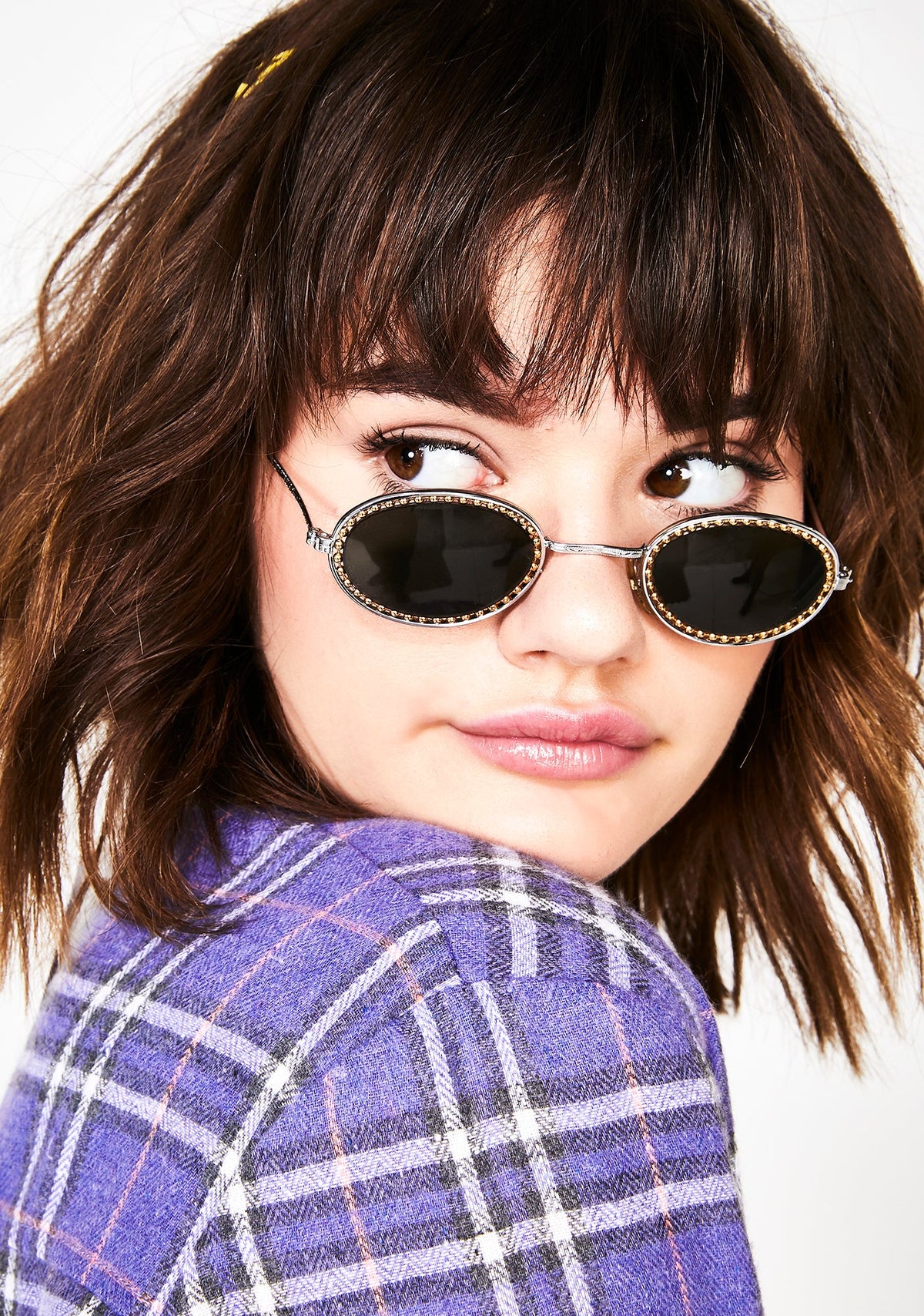 Hipster Glam Studded Sunglasses