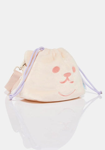 Yowl Fairies & Friends Series Furry Drawstring Bag