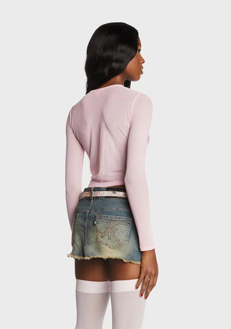 Rising Pulse Crop Top