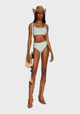 Sage Ocean Child Bikini Set