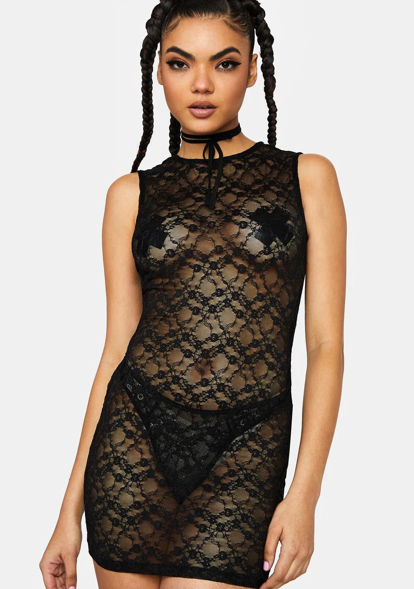 Cupid Lace Mini Dress