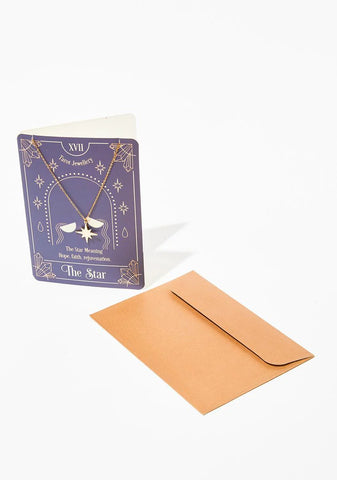 Star Sign Tarot Necklace