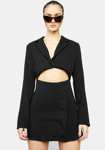 Serial Killa Cutout Mini Dress