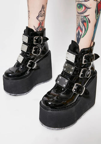 Swing-105 Platform Ankle Boots
