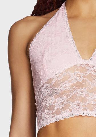Tales Of Fantasy Halter Top - Light Pink