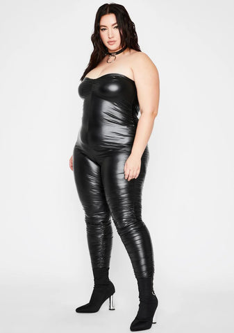 Break Me Off Ruched Catsuit