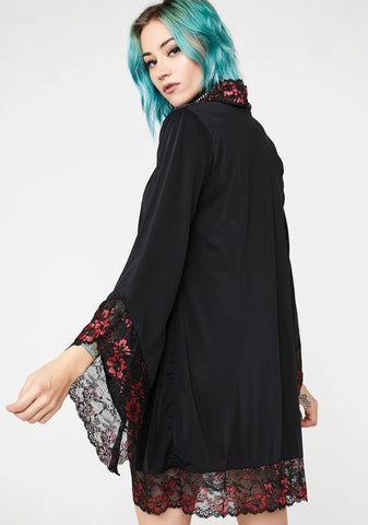 Silky Seductress Robe