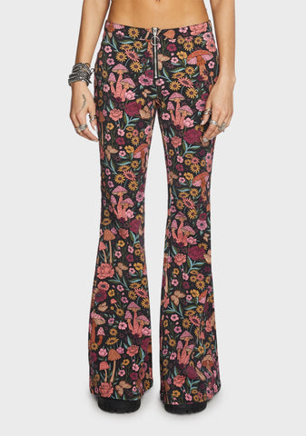 Reach For The Sun Flared Pants