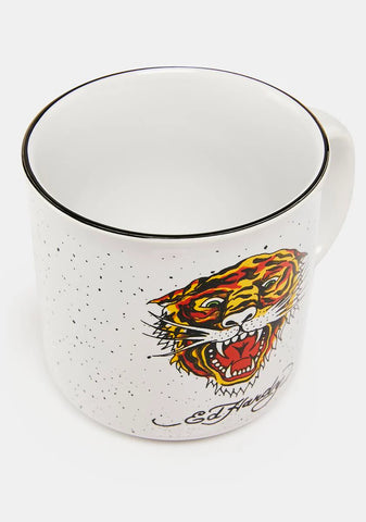 Ed Hardy Tiger Ceramic Coffee Mug