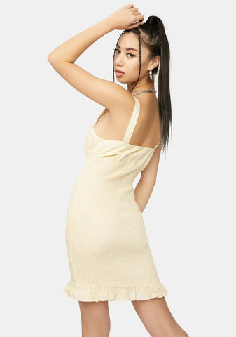 My Fav Floral Smocked Mini Dress