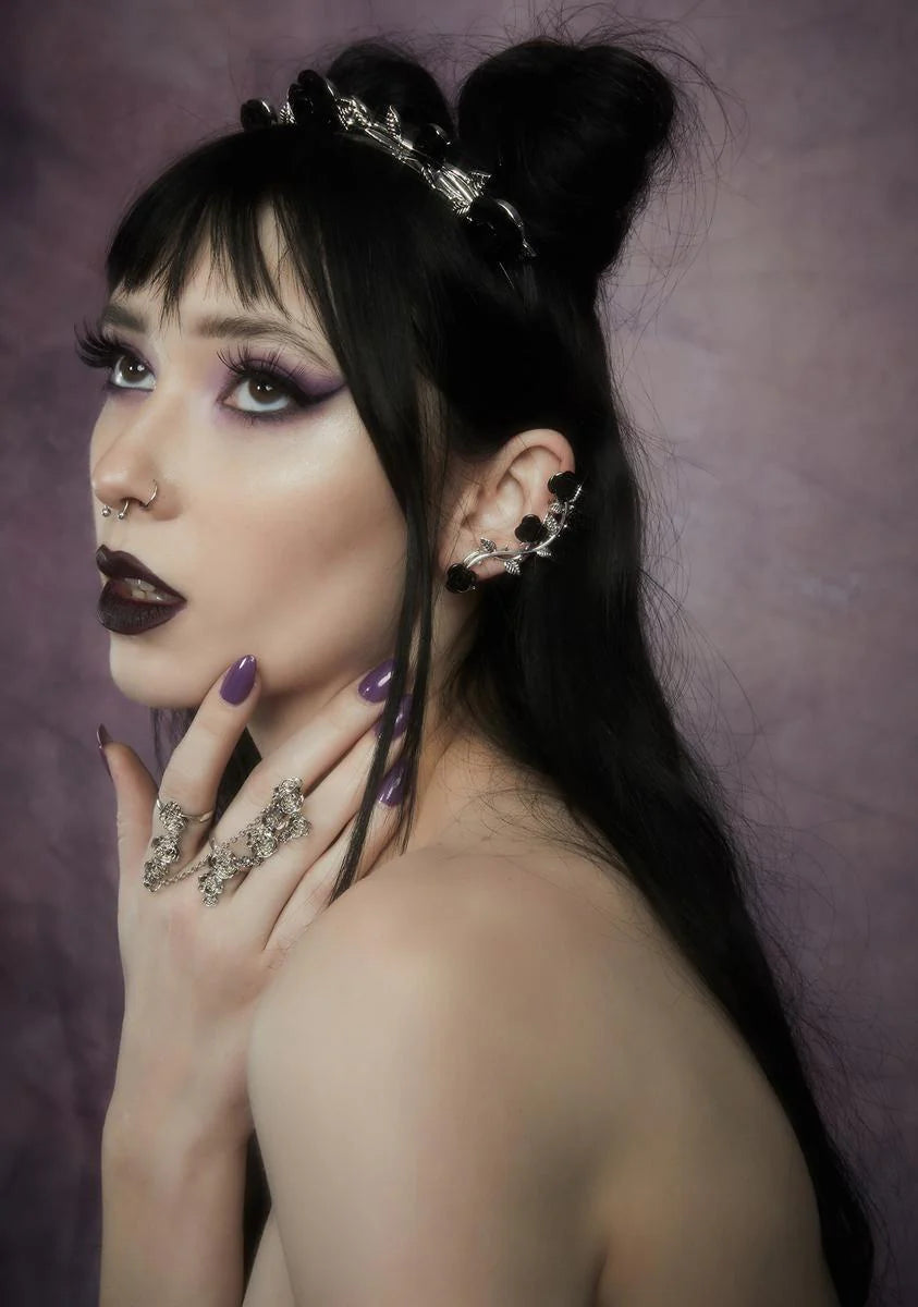 Lil Briar Patch Roses Earring Cuff