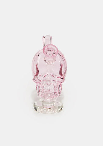 Live For Today Mini Skull Bong