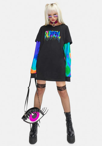 Electric Trip Layered Graphic Tee