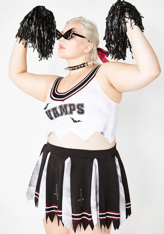 Varsity Vamp Cheerleader Costume Set