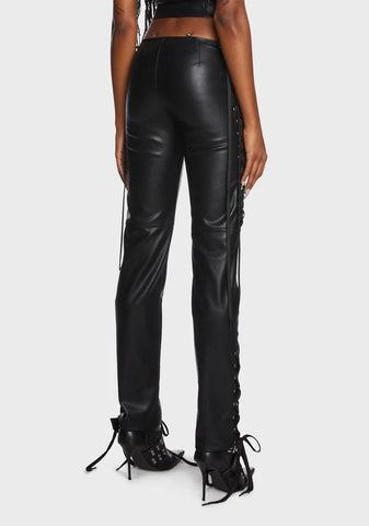 Symone Lace-Up Pants