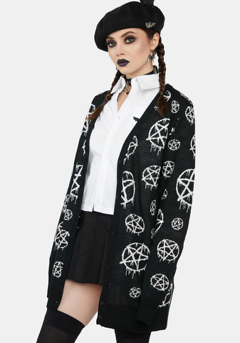 Darkest Point Oversized Cardigan