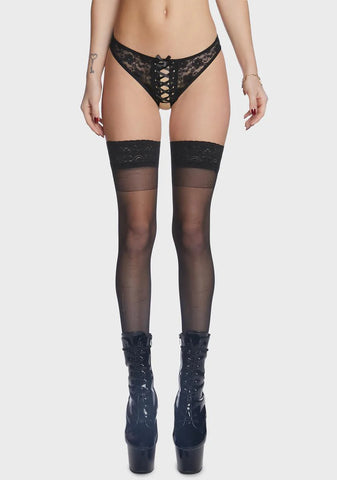 All Tied Up Lace Panties
