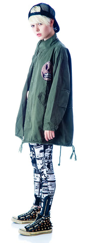 Skull Rocker Military Surplus Jacket
