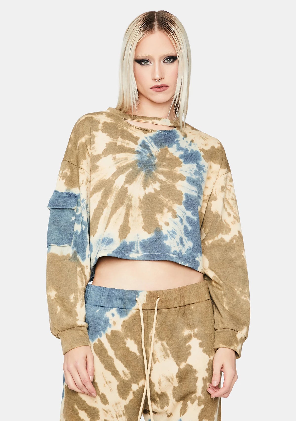 Hope You're Happy Tie Dye Sweatshirt