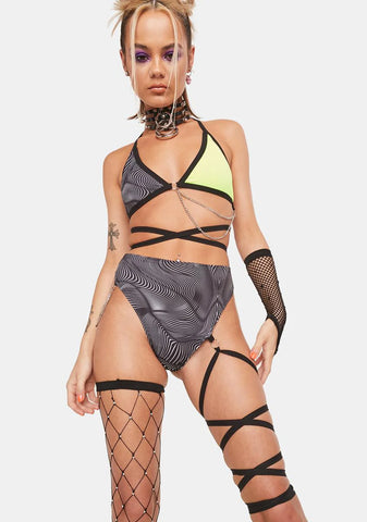 Illusions Chain High Waist Bottoms