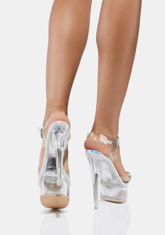 Chrome Bait The Bouncer Platform Heels