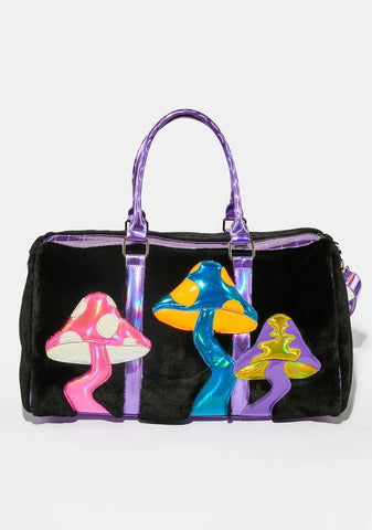 Lost In Wonderland Fuzzy Weekender