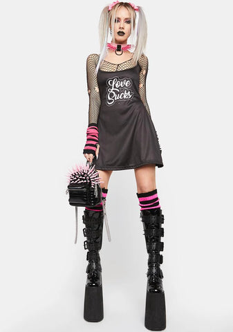 Love Sucks Tank Dress