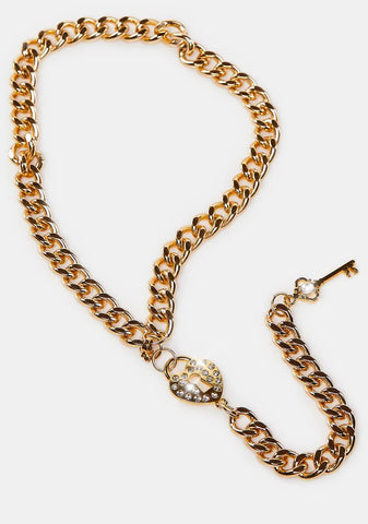 Earn It Drop Necklace