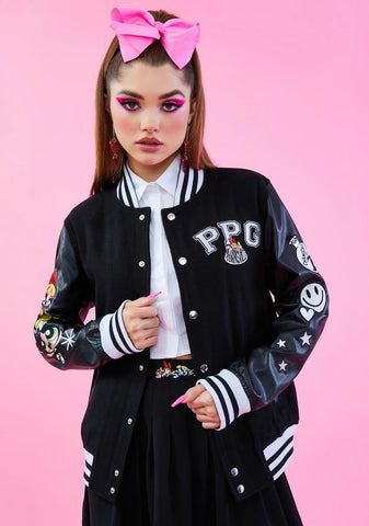 Iconic Trio Varsity Jacket