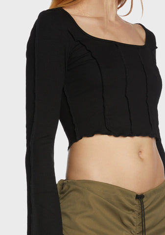 Journal Entries Long Sleeve Top