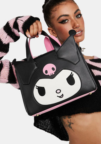 Sanrio My Melody And Kuromi Double Sided Crossbody Bag
