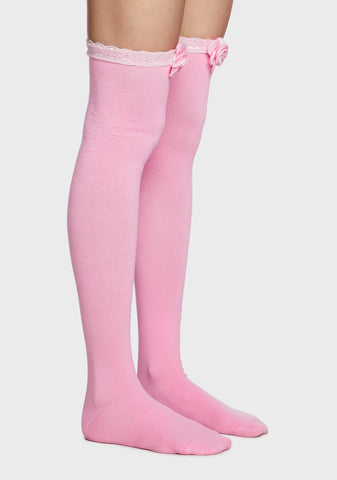 Dream Journaling Thigh High Socks