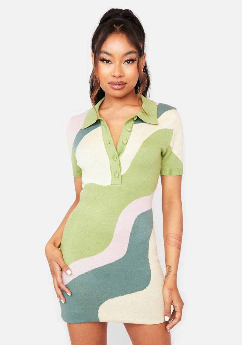 Born To Be Alive Mini Dress