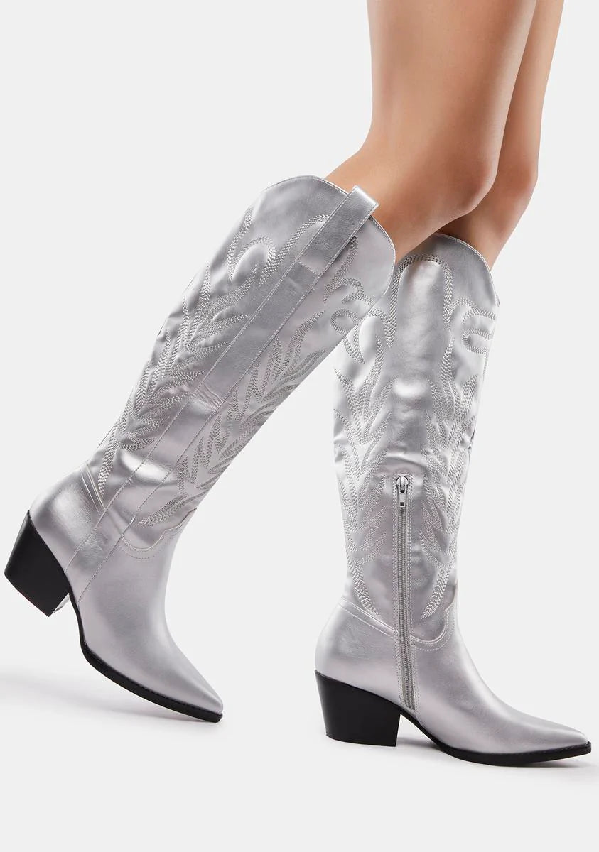 Need Some Space Knee-High Boots