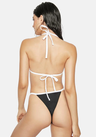 Wicked Cooler Cabana Two Tone Bikini Set