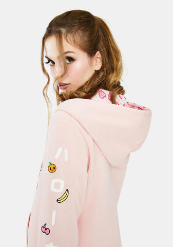 Hello Fruity Graphic Hoodie